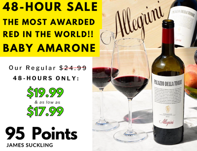 95pt Baby Amarone < $20❗️ALLEGRINI 6x WS Top 100 & World's Most Awarded Red
