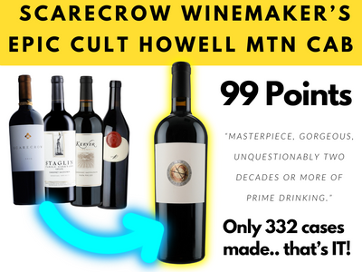 99pt Scarecrow Maker's "MASTERPIECE" Howell Mtn Cult Cab Bargain