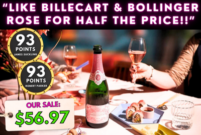 Bollinger+Billecart Taste-Alike.. ½ THE PRICE!!