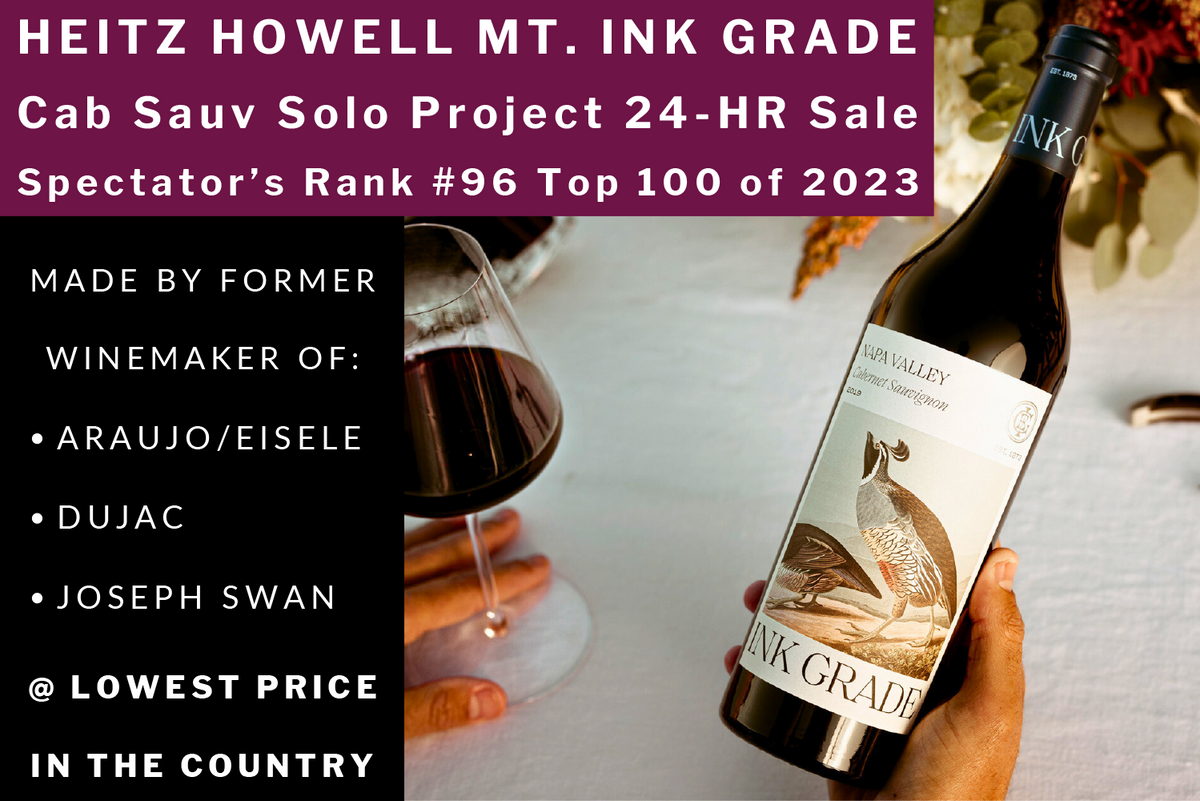 Heitz Cellars) Ink Grade Cabernet Sauvignon Napa Valley 2019