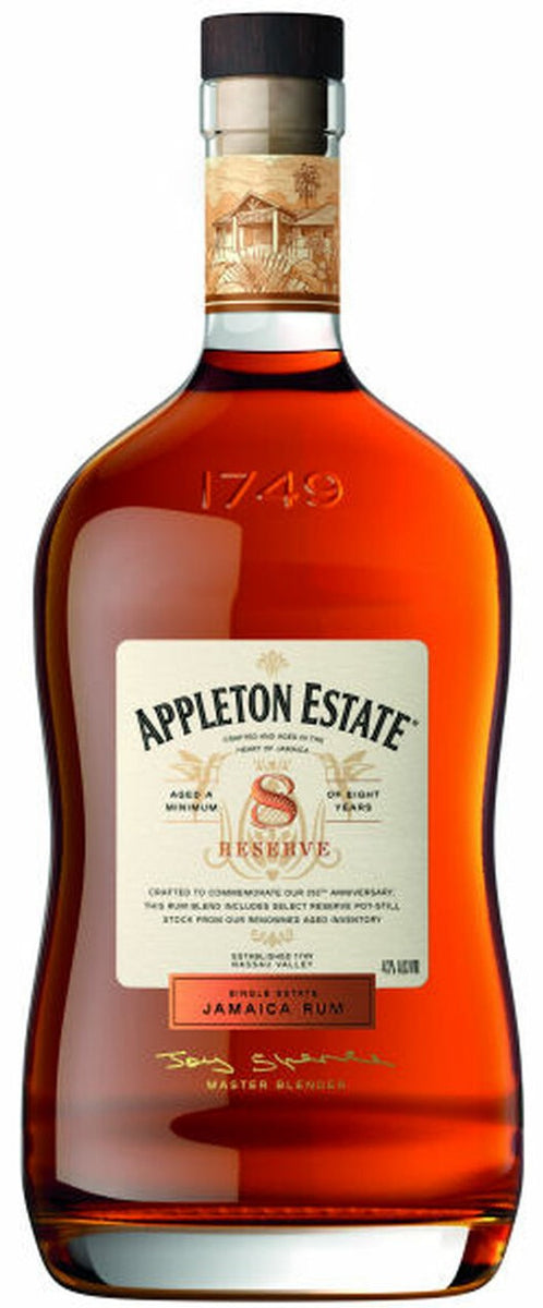 Appleton Estate 8 Year Old Reserve Rum (750 mL) – Artisan W&S