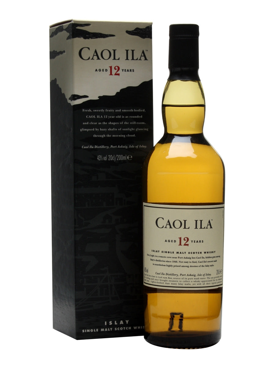 Caol Ila 12 Years Old Single Malt Scotch Whisky 20cl