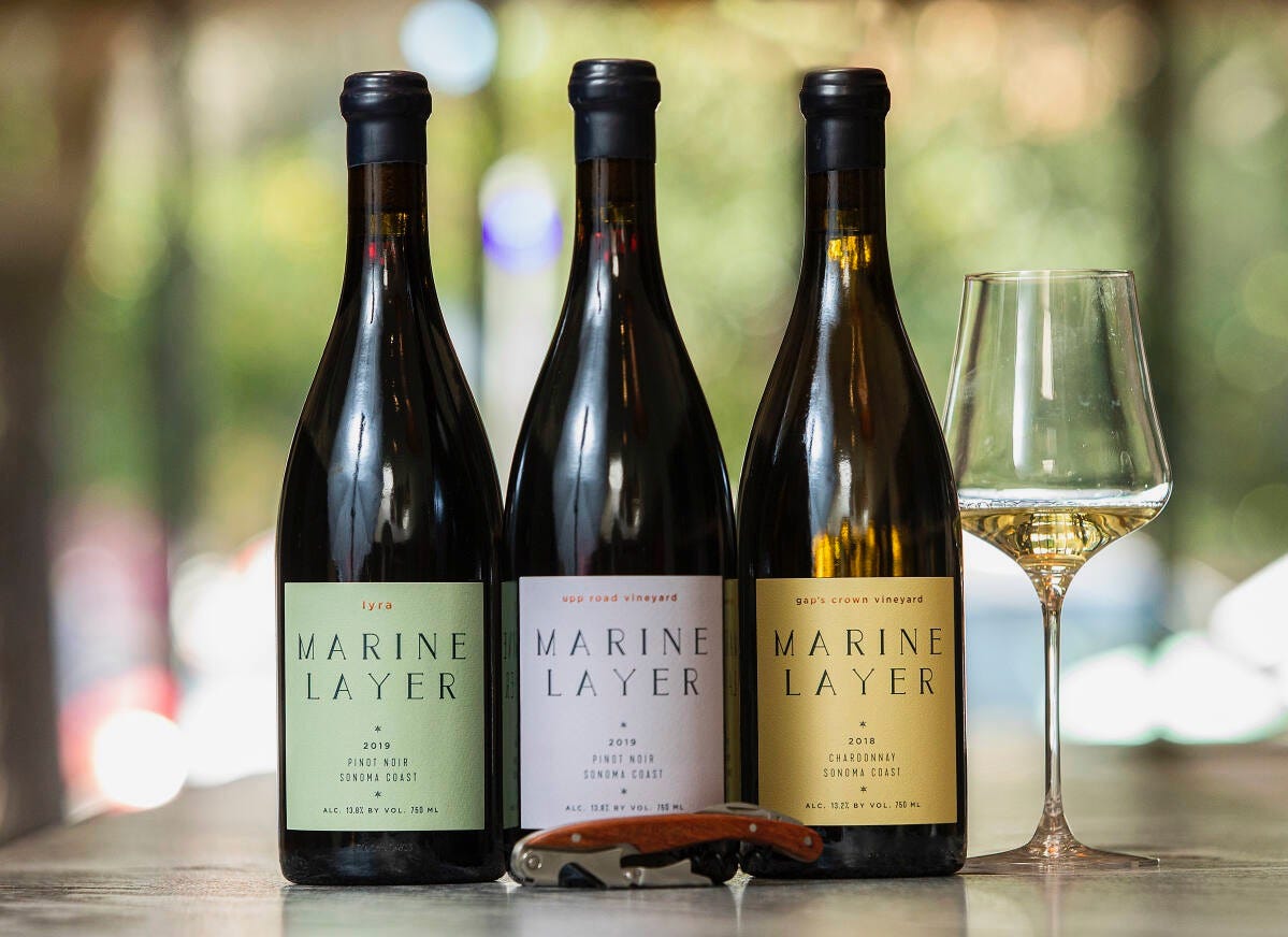 Marine Layer Wines Sonoma Coast email hero