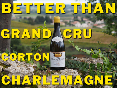 Better Than Grand Cru Corton-Charlemagne, HALF the Price.