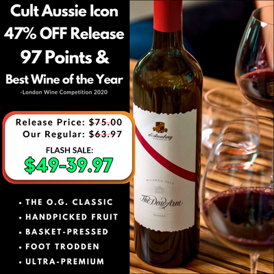 47% OFF 97pt Cult Aussie #1 Wine of the Year: d'Arenberg The Dead Arm