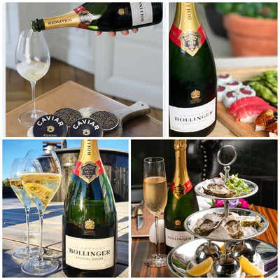 96-98pt Bollinger Sale "Utterly Delicious" NV, Rose & Grande Annee