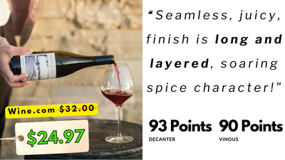 93pt Liquid SILK Pinot <$25 Presqu'ile @ Lowest $ USA