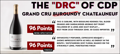 WS96, VM96, 'DRC' of CDP: Burgundy Master Makes Rhone