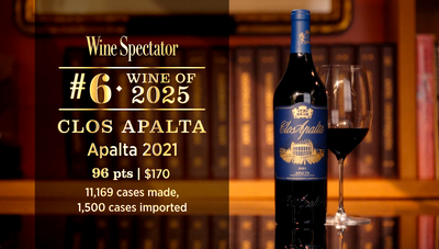 Lowest $ USA: 100pt Clos Apalta = WS #6 of 2025 "Endless Length"