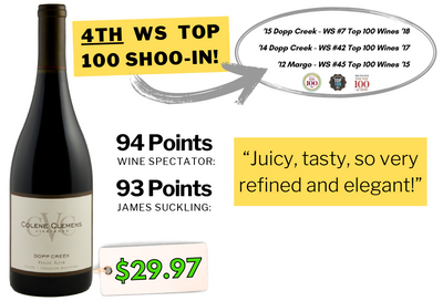 94pt⬇︎$30 Profound Pinot's 4th WS TOP 100 SHOO-IN!