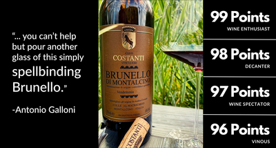 WE99, WS97 "Profound/Spellbinding" Costanti Brunello 2016