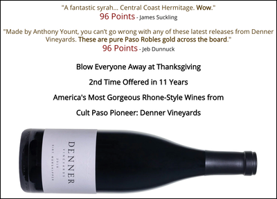 97pt New Cult Denner "Wow. Hermitage in CA. Greatest Ever."