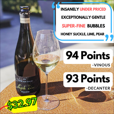 94pt Champagne Rival $32 Cult Loire Jacky Blot!!