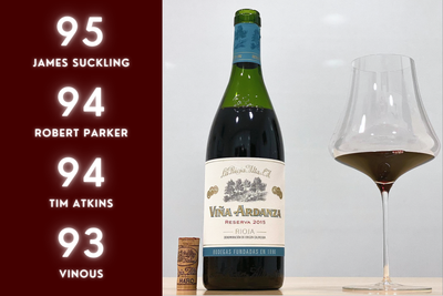 🥇 Seller @ Tasting! NEW 95pt Ardanza Mind-Blowing Rioja $41.97