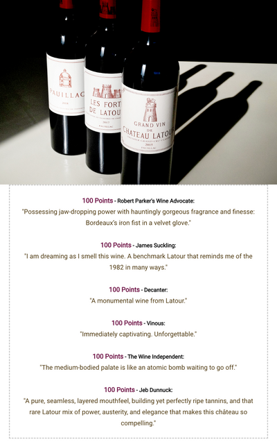 8x 100pts 💥 Ch Latour 2016 "Like 1982. Unforgettable. I am DREAMING!"