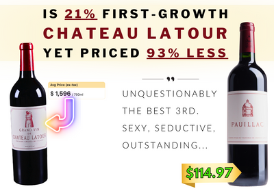 Latour 1st-Growth🔻$1,400 Less "Unquestionably Best 3rd Label"