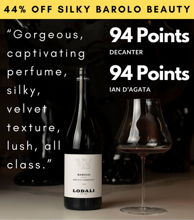 44% OFF Pure Barolo Bliss "Captivating, Silky, Velvet"