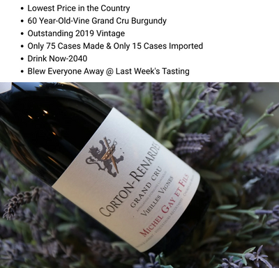 Lowest $ USA Grand Cru Red Burg Stunner (Only 15 cases imported)