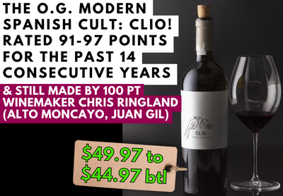 Nido CLIO 4x 100pt Winemaker's Cult Spain Stunner