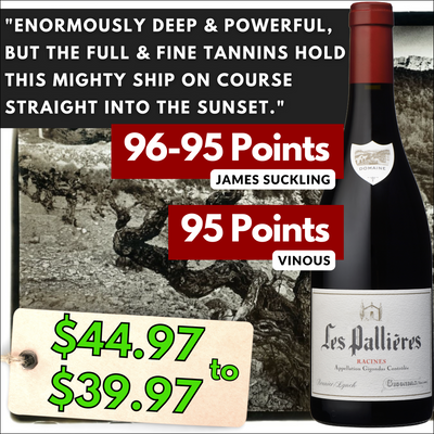 Epic Vieux Telegraphe 96pt Gigondas "Enormously Deep & Powerful"