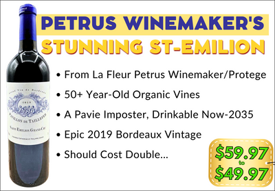 $59 v $5,000 Petrus Winemaker's 50 Year-Old-Vine STUNNING St-Emilion
