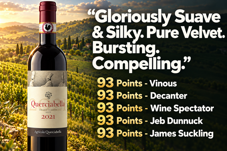 Querciabella Chianti Classico 2021: five critics, five 93s.