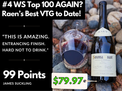 ALL 98-100pts True Sonoma Coast Captivating Cults RAEN - Mondavi Grand Kids