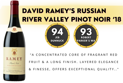94pt RAMEY Russian River PINOT❗️"Layered Elegance & Finesse / Offers Exceptional Quality..”