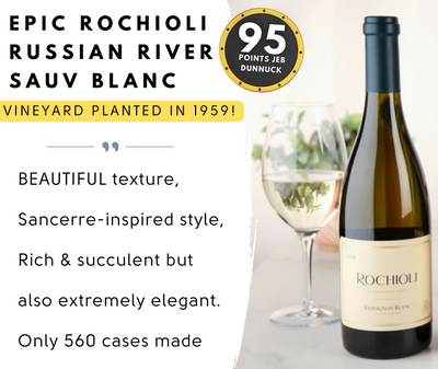 95pt Rochioli 1959-Vine Sauv Blanc & Chardonnay ✨