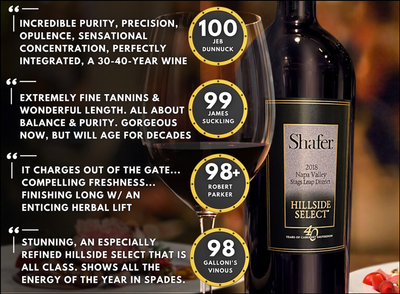 100pt Shafer Hillside Select 40th Anni Last Call