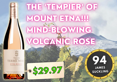 Mind-Blowing Mt. Etna Rose "Volcanic Tempier" $29.97