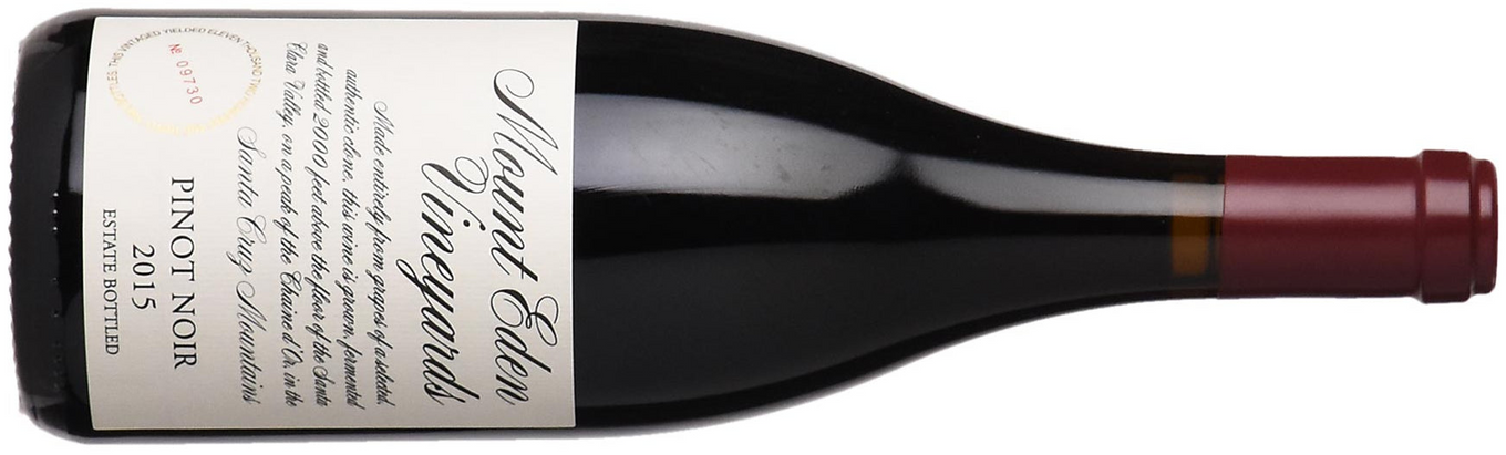 Mount Eden Estate Pinot Noir 2015 bottle