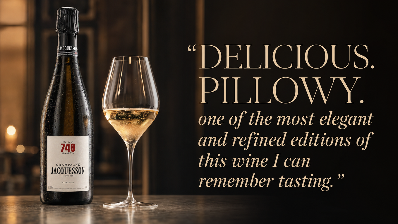 Champagne Jacquesson Cuvee 748 email hero