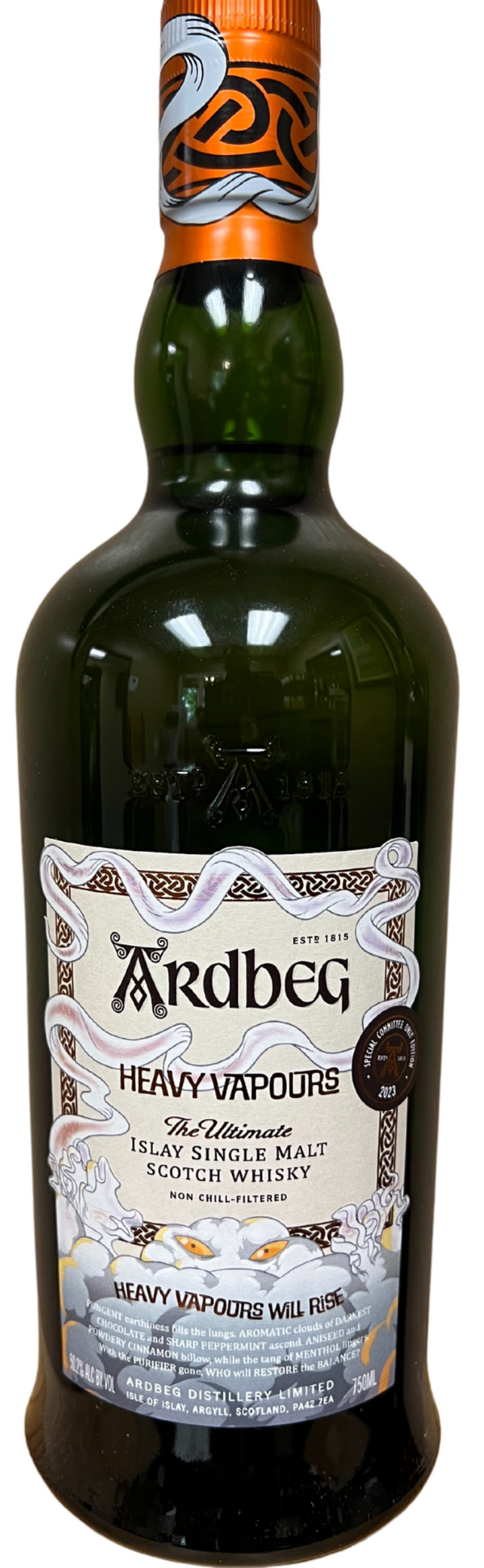 Ardbeg Heavy Vapours Committee Release Islay Single Malt