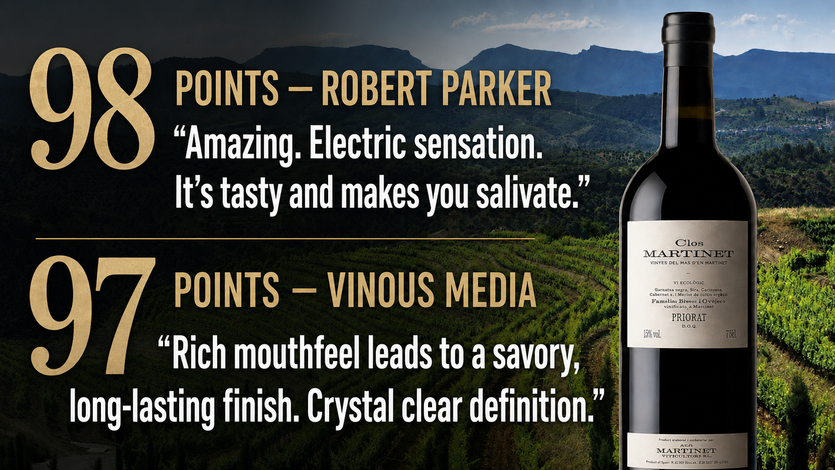 Mas Martinet Clos Martinet 2021 Priorat