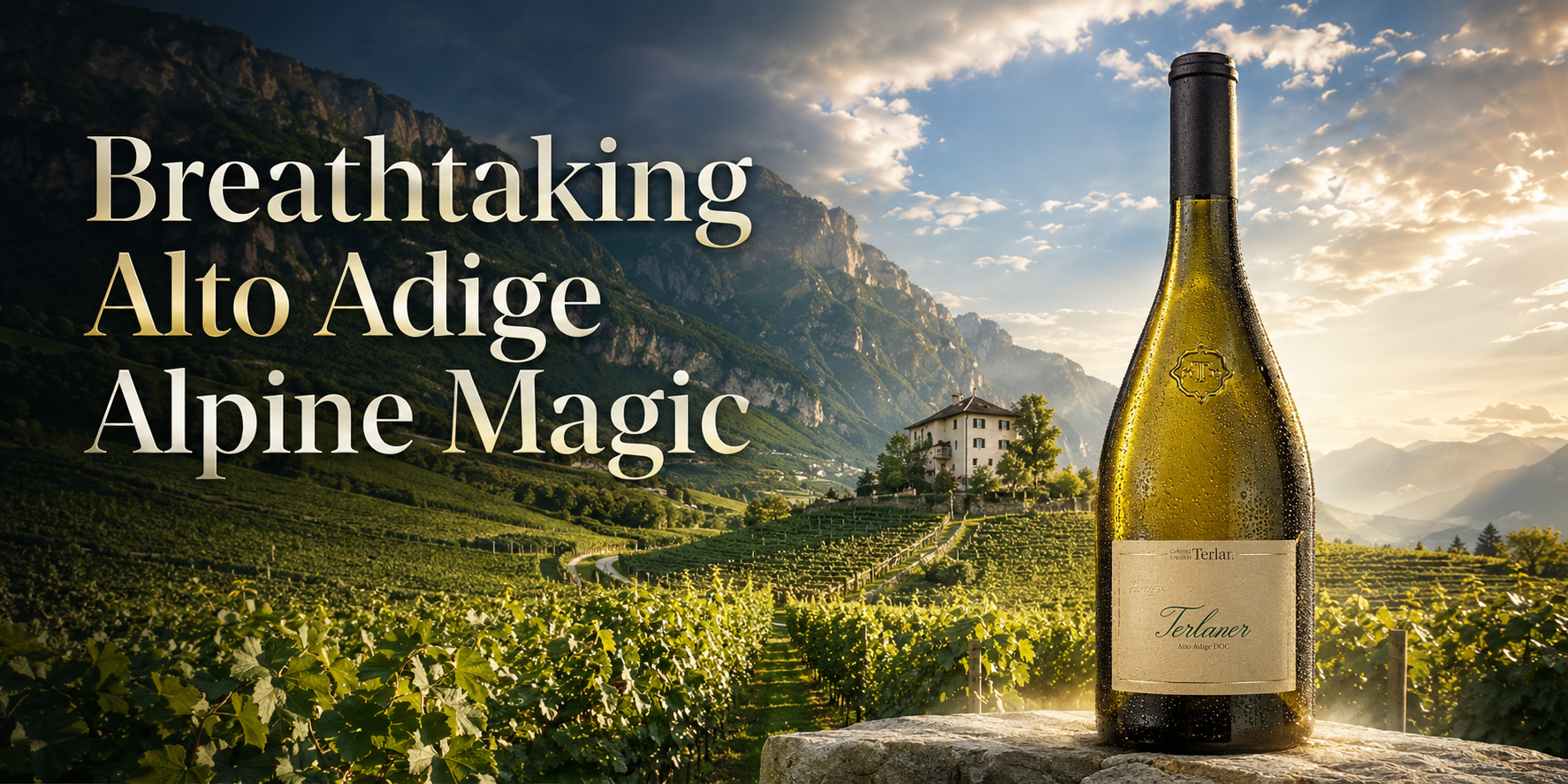 Breathtaking Alto Adige Alpine Magic - Cantina Terlano vineyards in South Tyrol
