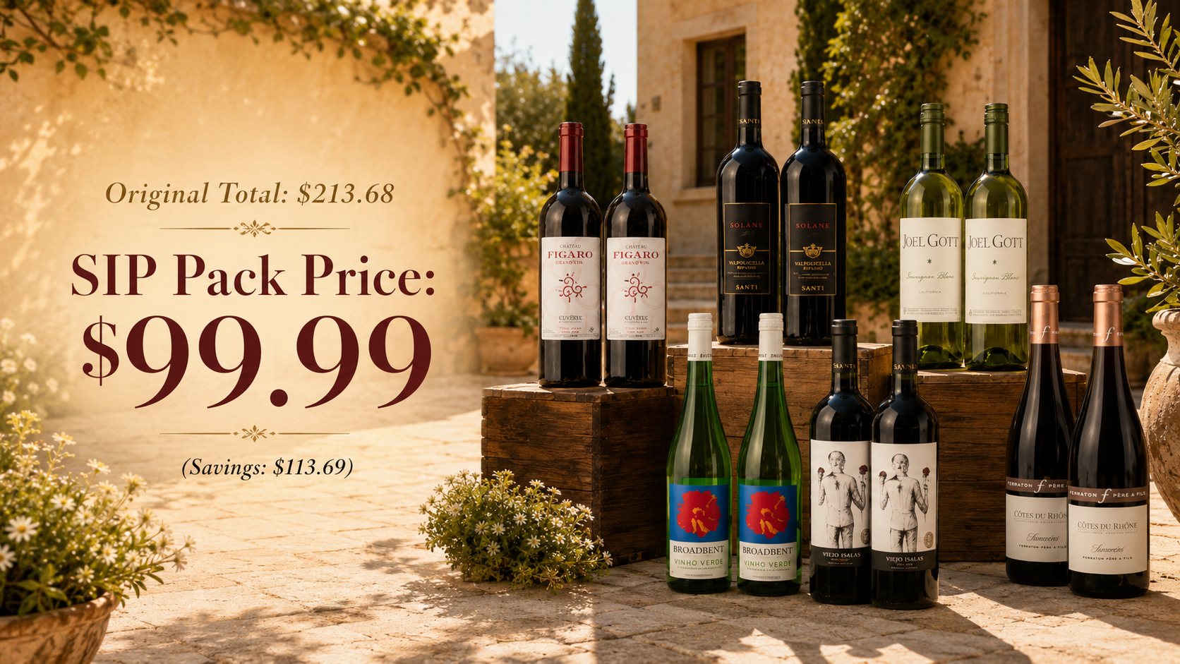 The $99 Global Taste Tour — 12 Bottles, 6 Countries, Top 100 Honoree — Artisan Wine & Spirits Mountain View