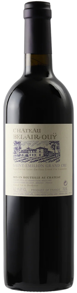 Chateau Bel-Air-Ouy Saint-Emilion Grand Cru 2018 (Right Bank 