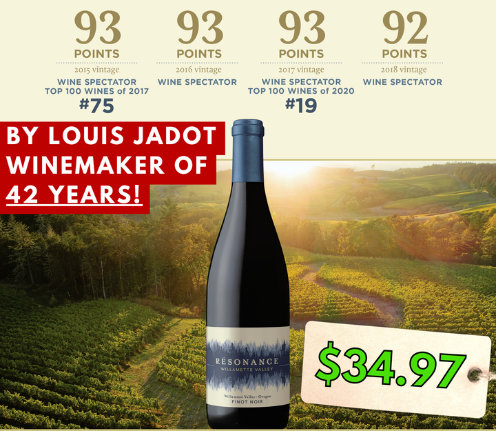 Resonance Pinot Noir 2022 (Willamette Valley, Oregon) - [WS 94 Resonance Pinot Noir 2022 (Willamette Valley, Oregon) - [WS 94