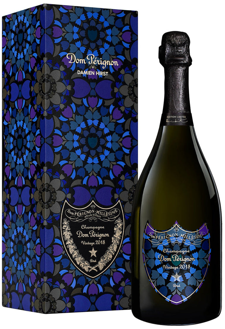 Dom Perignon 2018 Damien Hirst bottle and gift box