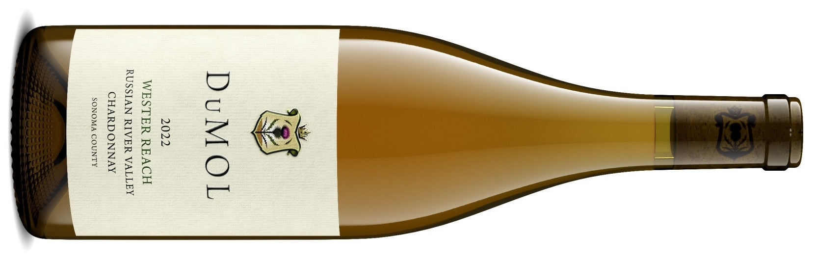 DuMOL Wester Reach Chardonnay 2022 sideways bottle