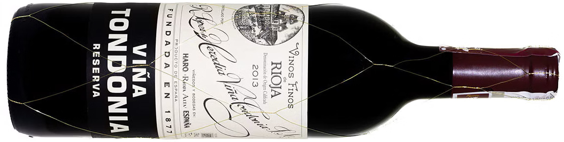 R. Lopez de Heredia Vina Tondonia Reserva 2013 bottle