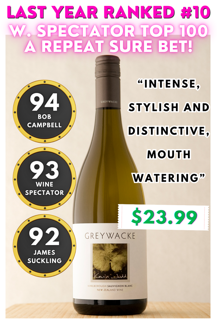 Greywacke Sauvignon Blanc 2023 (Marlborough, New Zealand) - [BC 94
