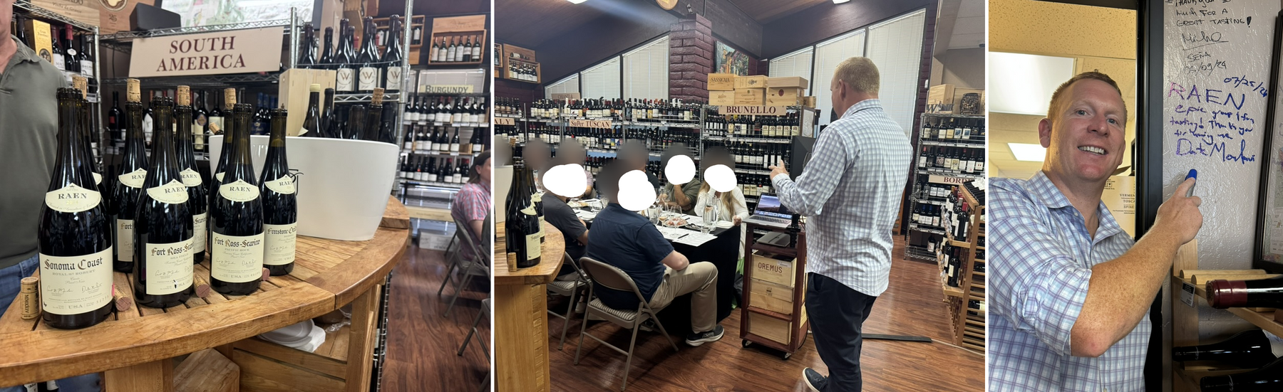Dante Mondavi leading the RAEN masterclass at Artisan Wine and Spirits