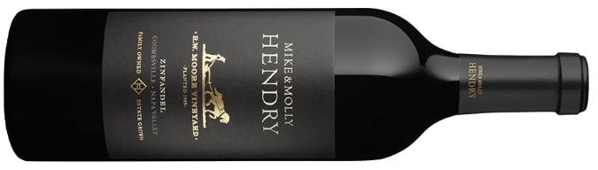 Mike  Molly Hendry R.W. Moore Vineyard Zinfandel 2023 bottle