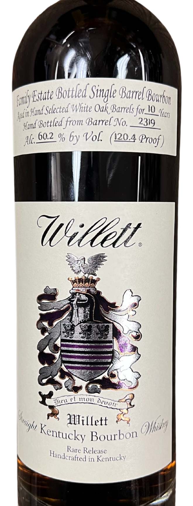 Willett シングルバレル バーボンウイスキー Willett Family Estate Bottled Single-Barrel 10 Year Old Straight