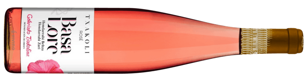 Basa Lore Txakoli Rosado 2021 bottle