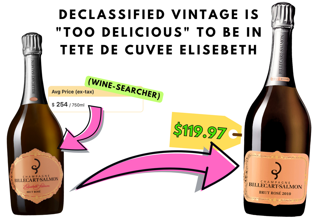 Billecart Salmon Le Rose Vintage 2015 (Champagne, France