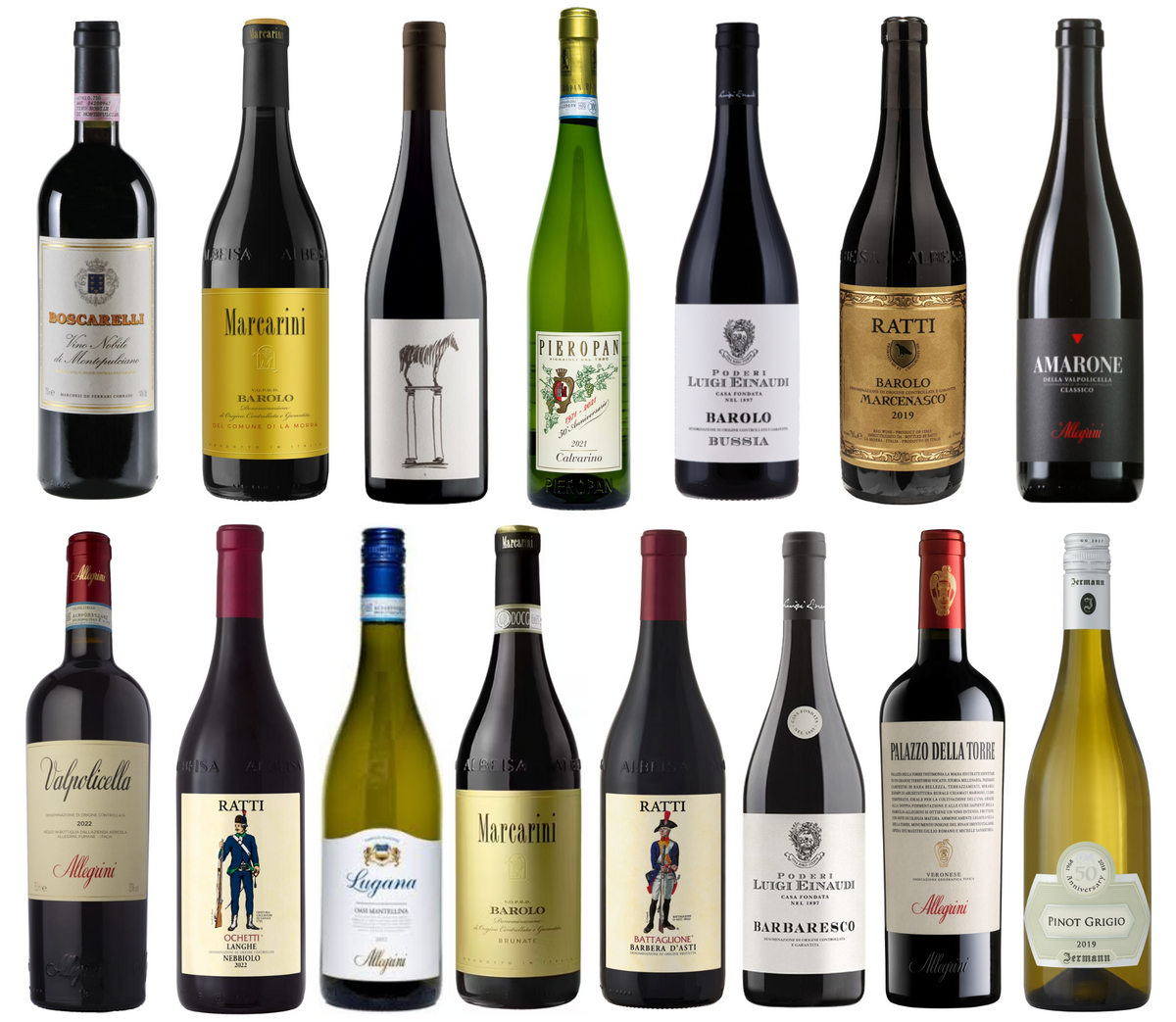 (10/18) Best of Italy 15x Wines Ratti, Boscarelli, Einaudi, Marcarini