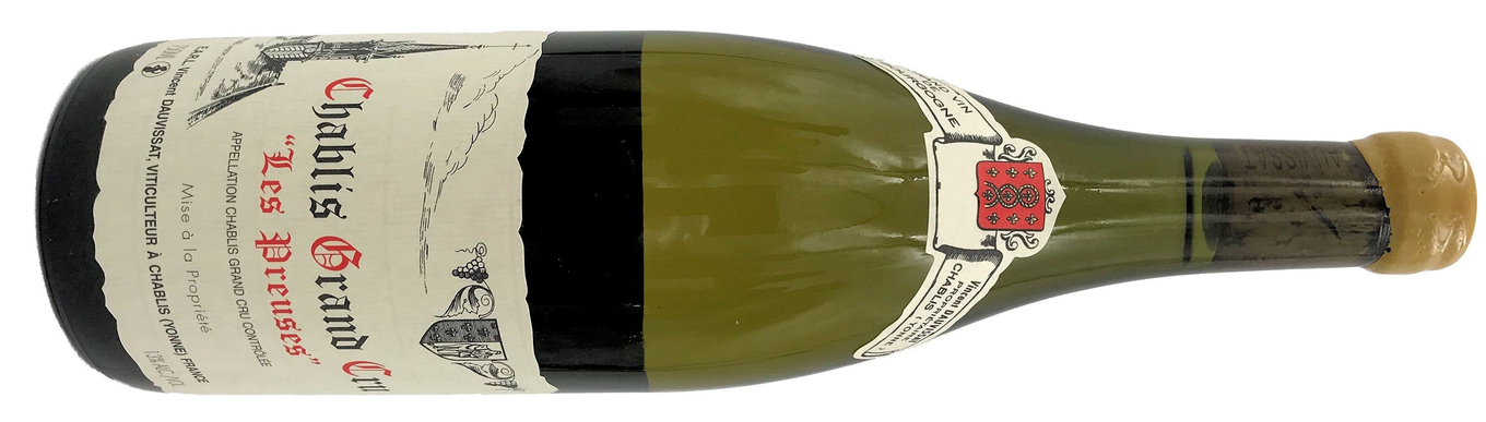 Domaine Vincent Dauvissat Les Preuses Grand Cru 2022 bottle